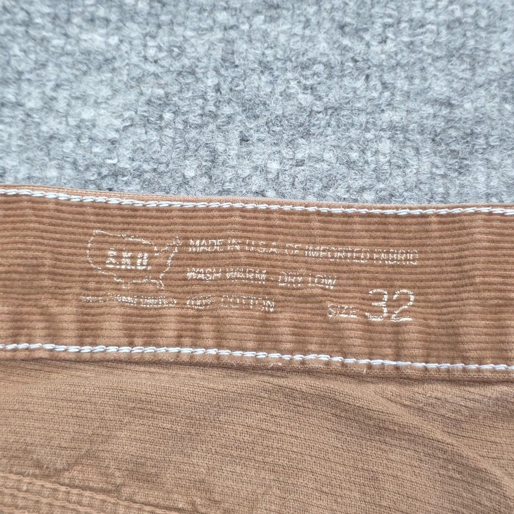 SKU Save Khaki United Corduroy Chino Pants Men's 32 (FITS 32 x 32) Brown - Picture 6 of 13